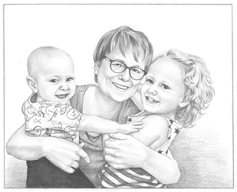 Hand Drawn Pencil Portraits from Photos | Pencil Portrait Drawing | Pencil Sketch Artists