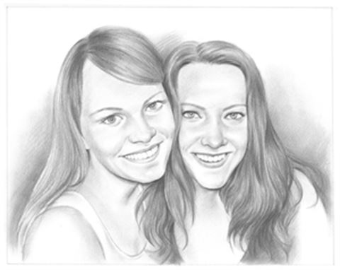 Hand Drawn Pencil Portraits from Photos | Pencil Portrait Drawing | Pencil Sketch Artists