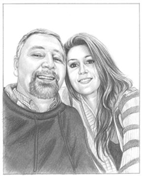 Hand Drawn Pencil Portraits from Photos | Pencil Portrait Drawing | Pencil Sketch Artists
