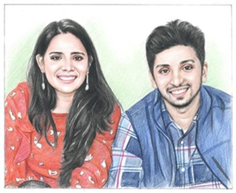 Hand Drawn Colored Pencil Portraits from Photos | Colored Pencil Drawings from Photos