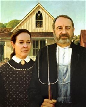 Personalized American Gothic Masterpiece from Photos