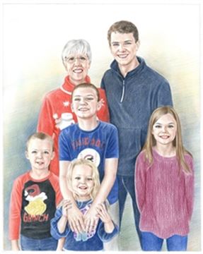 Hand Drawn Colored Pencil Portraits from Photos | Colored Pencil Drawings from Photos