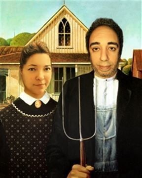 Personalized American Gothic Masterpiece from Photos