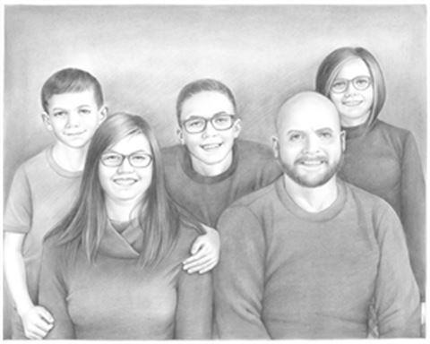 Hand Drawn Pencil Portraits from Photos | Pencil Portrait Drawing | Pencil Sketch Artists