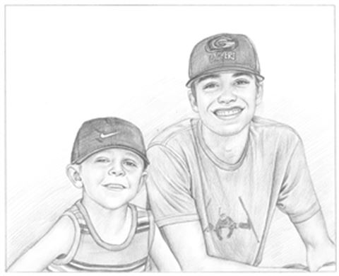 Hand Drawn Pencil Portraits from Photos | Pencil Portrait Drawing | Pencil Sketch Artists