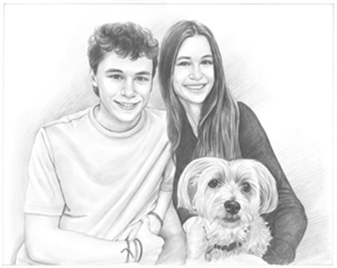 Hand Drawn Pencil Portraits from Photos | Pencil Portrait Drawing | Pencil Sketch Artists