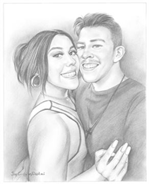 Hand Drawn Pencil Portraits from Photos | Pencil Portrait Drawing | Pencil Sketch Artists