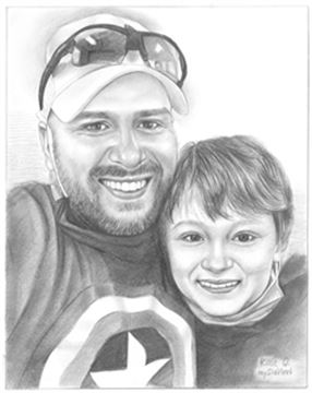 Hand Drawn Pencil Portraits from Photos | Pencil Portrait Drawing | Pencil Sketch Artists