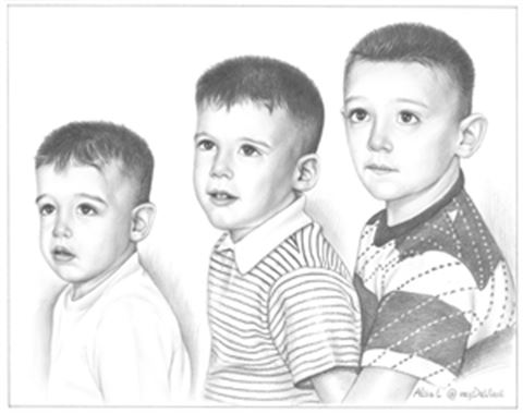 Hand Drawn Pencil Portraits from Photos | Pencil Portrait Drawing | Pencil Sketch Artists