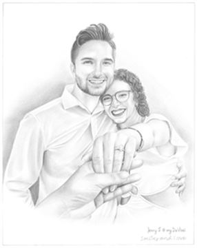 Hand Drawn Pencil Portraits from Photos | Pencil Portrait Drawing | Pencil Sketch Artists
