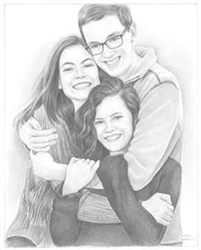 Hand Drawn Pencil Portraits from Photos | Pencil Portrait Drawing | Pencil Sketch Artists