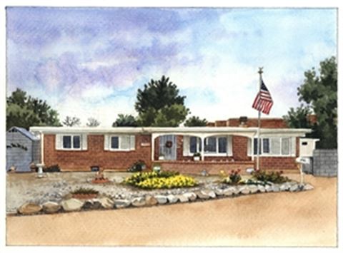 Hand-Painted Watercolor Portraits from Photos | Custom Watercolor Painting from Photo