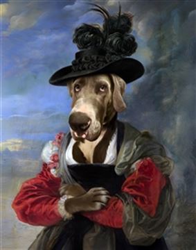 Custom Renaissance Portrait of Susanna Lunden from Photo