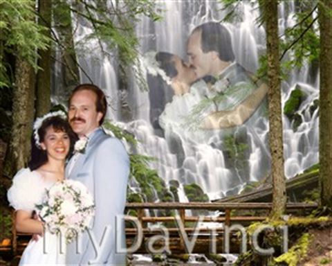 Waterfall Romance Fantasy from Photos