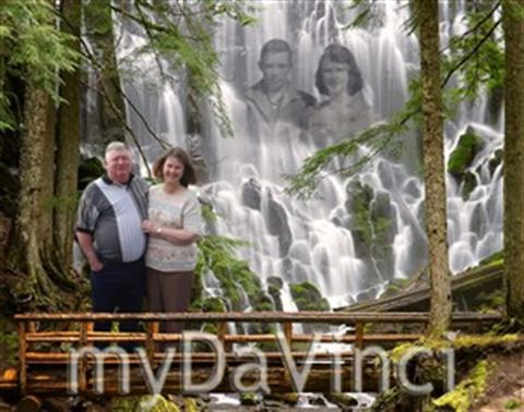 Waterfall Romance Fantasy from Photos