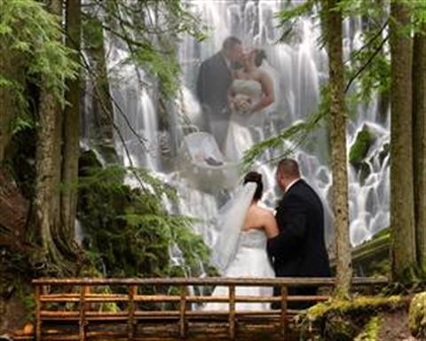 Waterfall Romance Fantasy from Photos