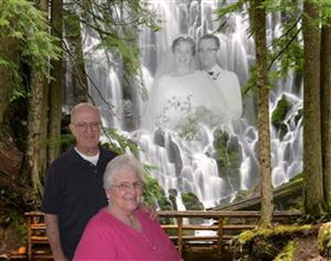 Waterfall Romance Fantasy from Photos