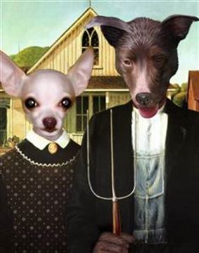 Personalized American Gothic Masterpiece from Photos
