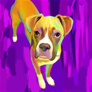 1 Panel Pop Art Portraits from Photos