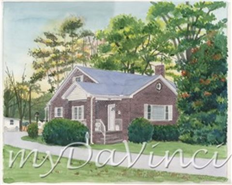 Hand-Painted Watercolor Portraits from Photos | Custom Watercolor Painting from Photo