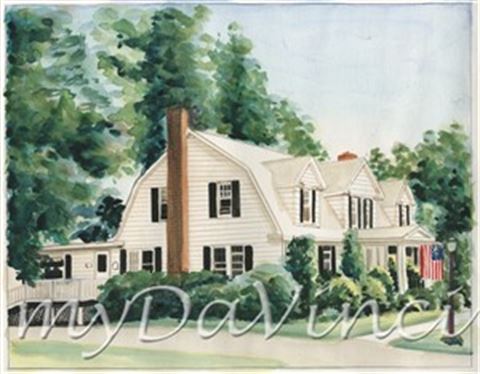 Hand-Painted Watercolor Portraits from Photos | Custom Watercolor Painting from Photo