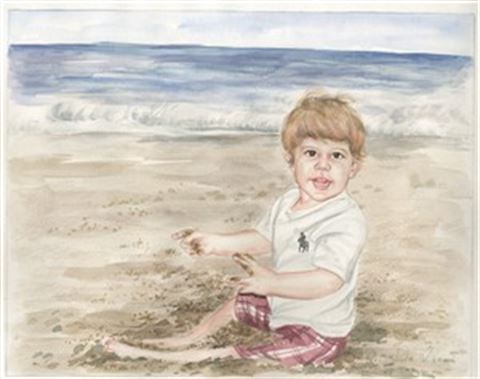 Hand-Painted Watercolor Portraits from Photos | Custom Watercolor Painting from Photo