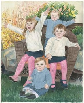 Hand-Painted Watercolor Portraits from Photos | Custom Watercolor Painting from Photo