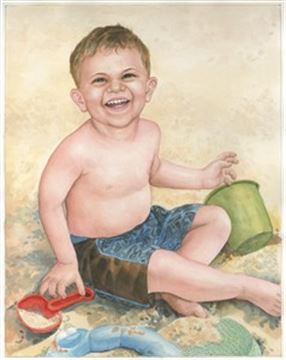 Hand-Painted Watercolor Portraits from Photos | Custom Watercolor Painting from Photo