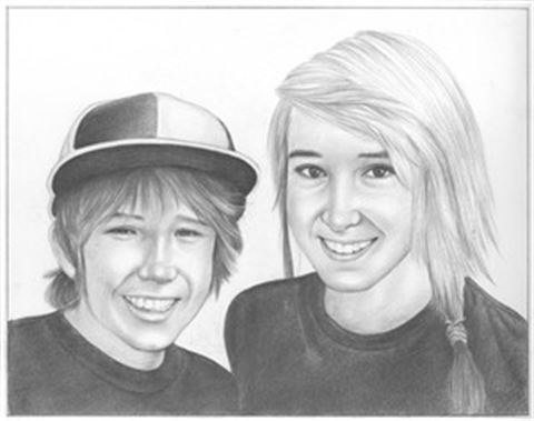 Hand Drawn Pencil Portraits from Photos | Pencil Portrait Drawing | Pencil Sketch Artists
