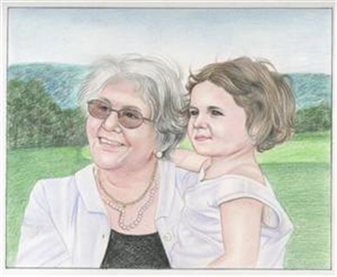 Hand Drawn Colored Pencil Portraits from Photos | Colored Pencil Drawings from Photos