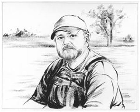 Hand Painted Ink Rendering Portraits from Photos