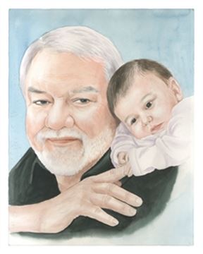 Hand-Painted Watercolor Portraits from Photos | Custom Watercolor Painting from Photo