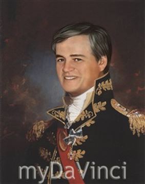 Personalized Masterpiece Major General from Photo