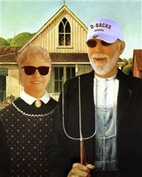 Personalized American Gothic Masterpiece from Photos