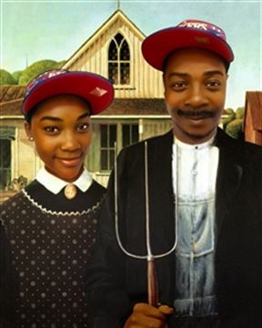 Personalized American Gothic Masterpiece from Photos