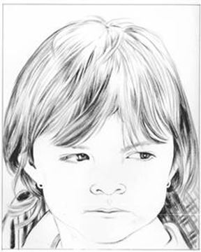 Hand Painted Ink Rendering Portraits from Photos