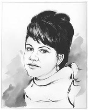 Hand Painted Ink Rendering Portraits from Photos