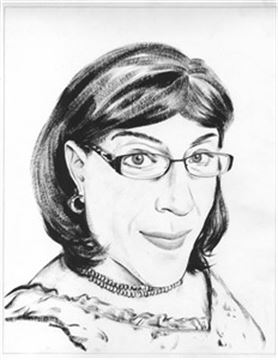Hand Painted Ink Rendering Portraits from Photos