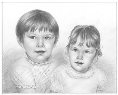 Hand Drawn Pencil Portraits from Photos | Pencil Portrait Drawing | Pencil Sketch Artists