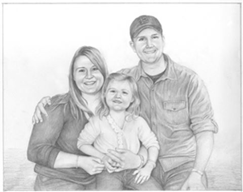 Hand Drawn Pencil Portraits from Photos | Pencil Portrait Drawing | Pencil Sketch Artists