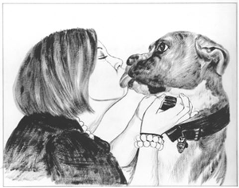 Hand Painted Ink Rendering Portraits from Photos