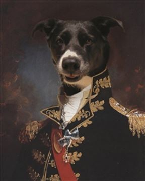 Personalized Masterpiece Major General from Photo
