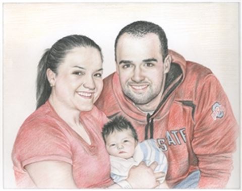 Hand Drawn Colored Pencil Portraits from Photos | Colored Pencil Drawings from Photos