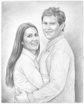 Hand Drawn Pencil Portraits from Photos | Pencil Portrait Drawing | Pencil Sketch Artists