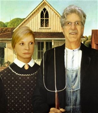 Personalized American Gothic Masterpiece from Photos