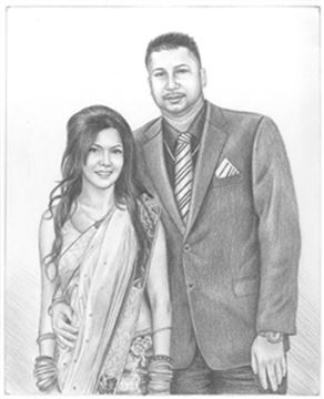 Hand Drawn Pencil Portraits from Photos | Pencil Portrait Drawing | Pencil Sketch Artists