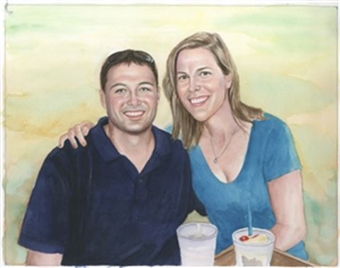 Hand-Painted Watercolor Portraits from Photos | Custom Watercolor Painting from Photo
