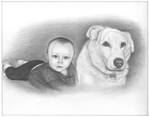Hand Drawn Pencil Portraits from Photos | Pencil Portrait Drawing | Pencil Sketch Artists