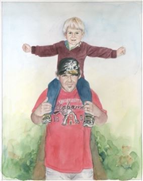 Hand-Painted Watercolor Portraits from Photos | Custom Watercolor Painting from Photo