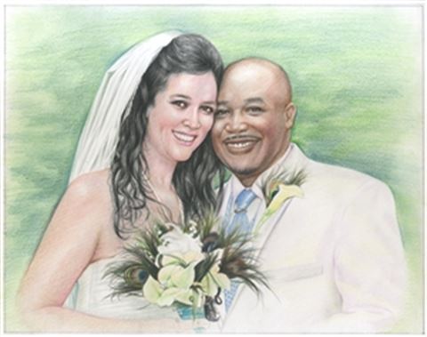 Hand Drawn Colored Pencil Portraits from Photos | Colored Pencil Drawings from Photos
